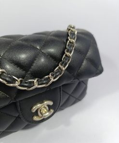 Chanel Siyah Deri Çanta - Görsel 3